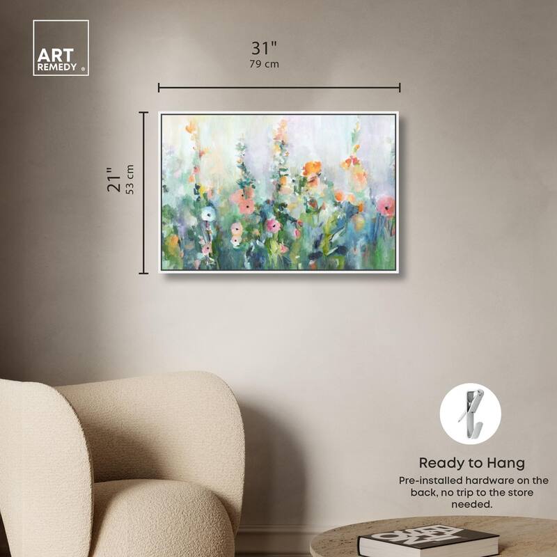 Harmony of Summer Canvas by Art Remedy
