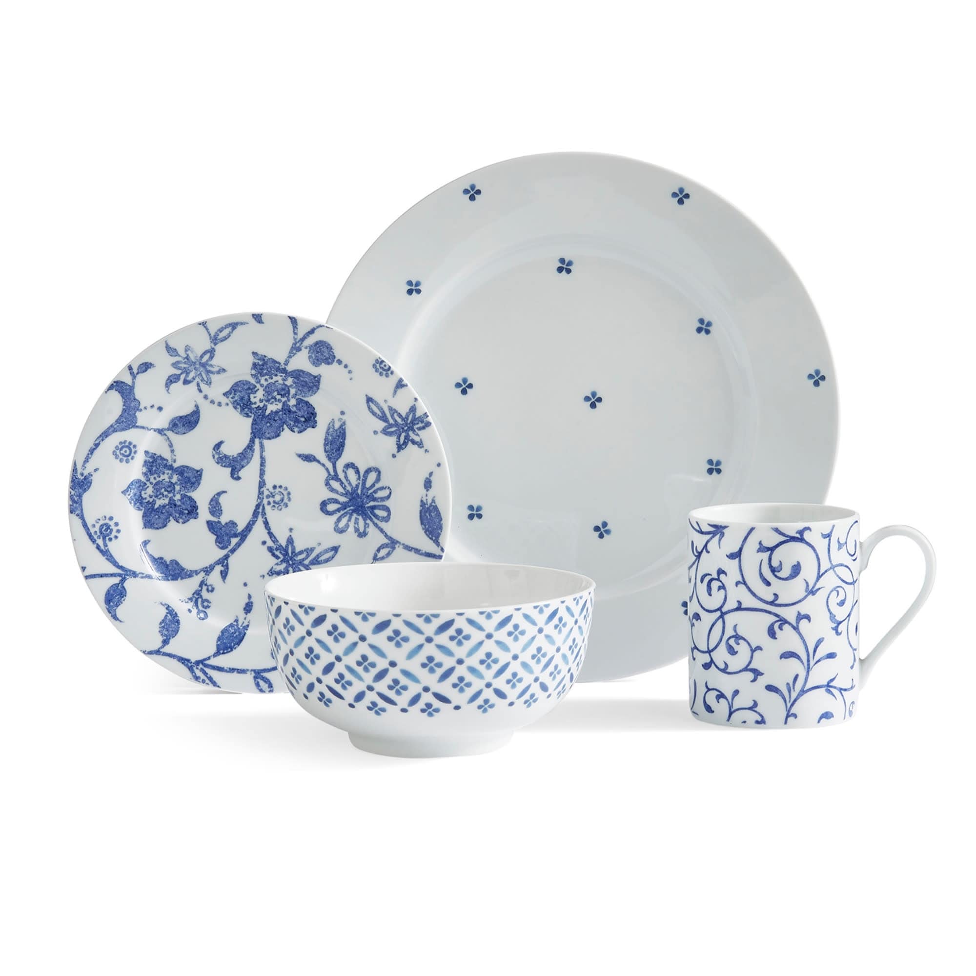 Portmeirion Home 16 Piece Dinnerware Set