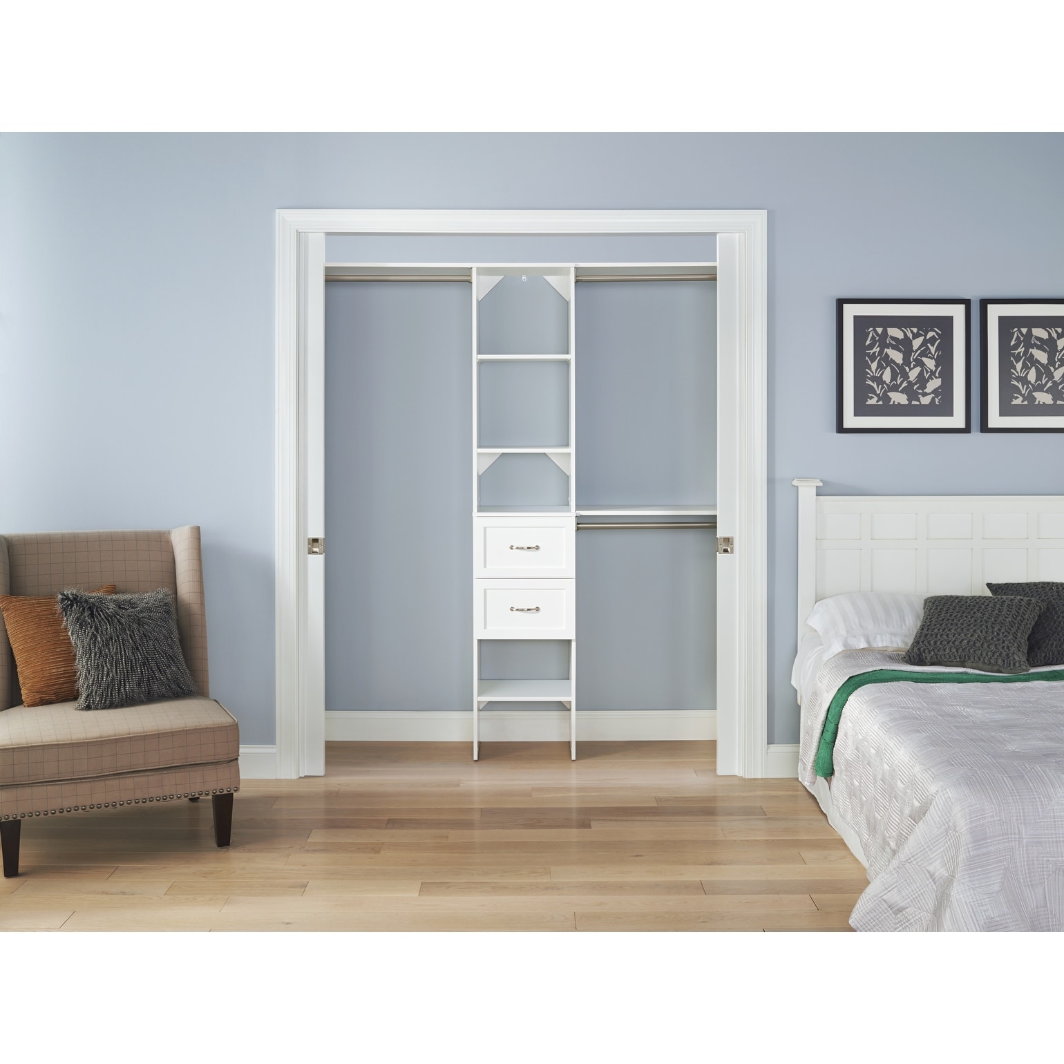 ClosetMaid SuiteSymphony 16-Inch 2-Drawer Closet Tower Organizer-image