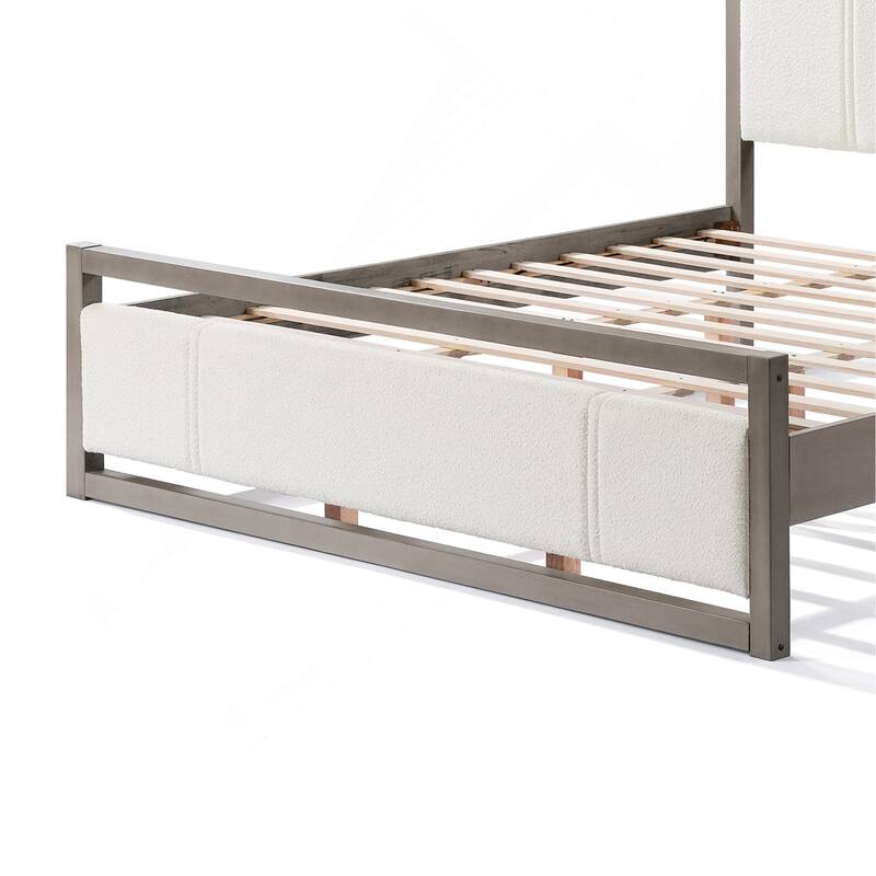 Exquisite Bed with Graceful Lines and Supreme Comfort