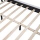 preview thumbnail 12 of 25, Full Sheep Horn Upholstered Bed, No Box Spring Needed