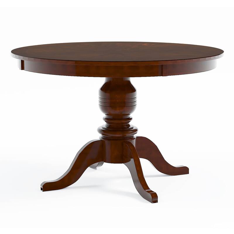 Wole Country Cherry Solid Wood 5-Piece Dining Set by Furniture of America