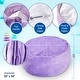 preview thumbnail 8 of 28, Cheer Collection Microplush Bean Bag and Stuffed Animal Storage Case