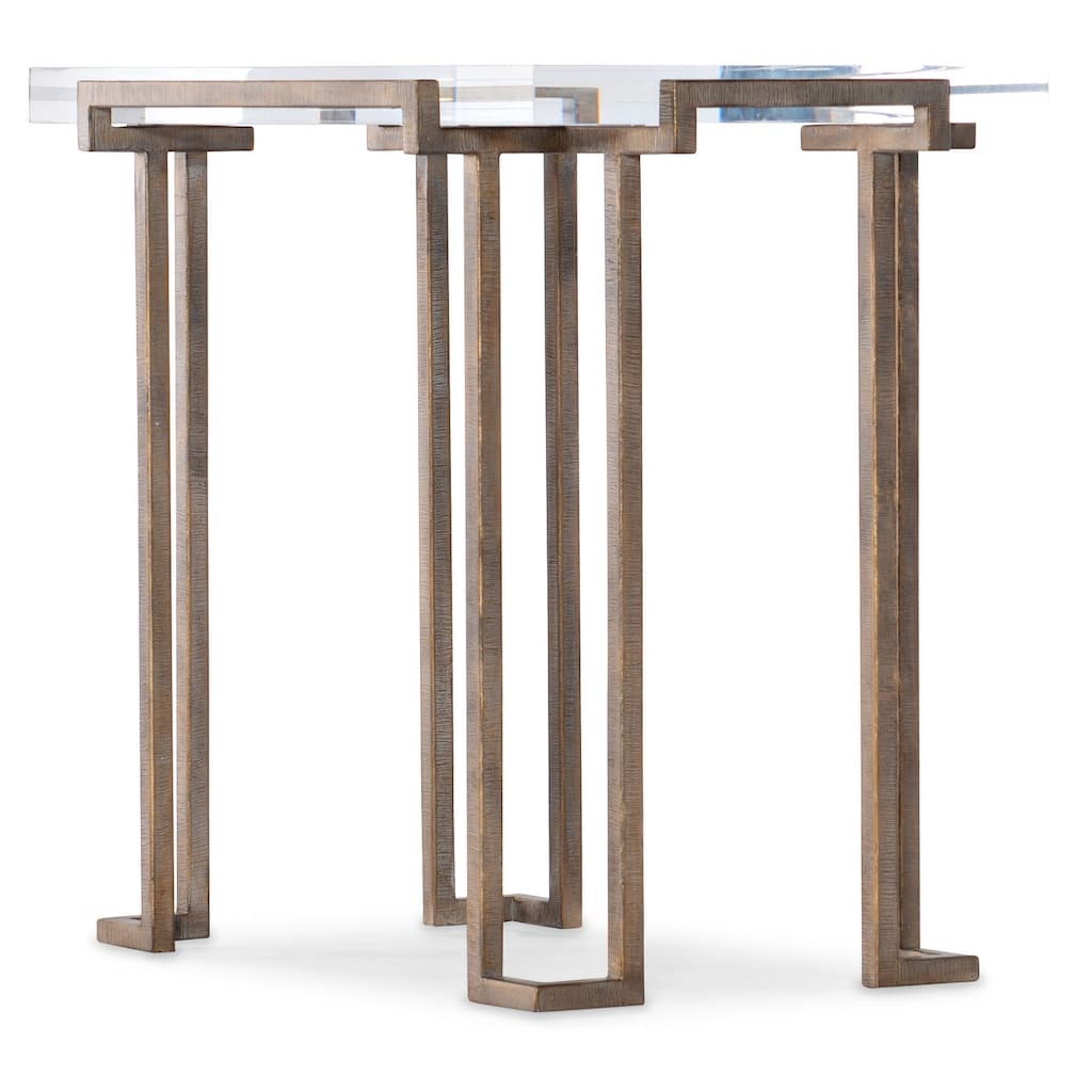 Hooker Furniture Grove 28" Wide Modern Urban Industrial End Table with