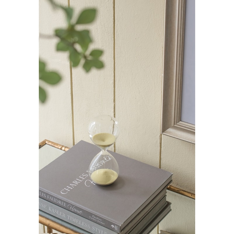 8" Ferdinand 30-Minute Hourglass, Bisque Sand