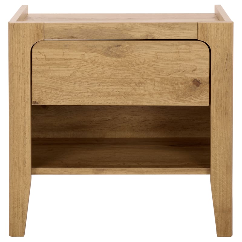 SAFAVIEH Home Equit 1-Drawer Nightstand - Oak