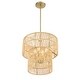preview thumbnail 3 of 8, Minka Lavery 5044 Bungalow Heaven 4 Light 16" Wide Multi Light Pendant