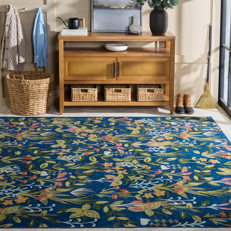 Martha Stewart Kathrin Machine Washable & Slip Resistant Rug ...