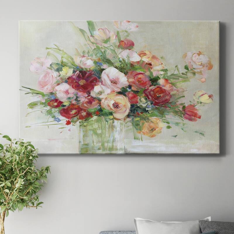 Just Peachy Premium Gallery Wrapped Canvas - Ready to Hang