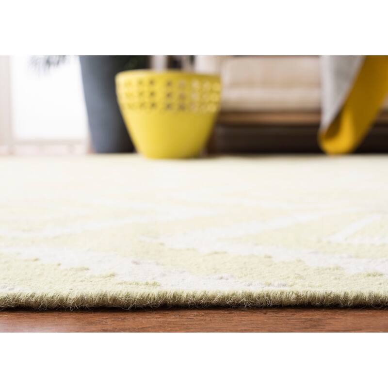 SAFAVIEH Handmade Flatweave Dhurries Roya Modern Moroccan Wool Rug