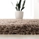 preview thumbnail 34 of 68, SAFAVIEH Polar Shag Bibi Glam Solid 3-inch Extra Thick Rug