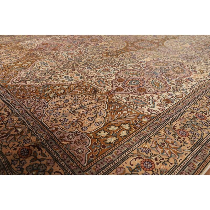 Anatolian Turkish Vintage Area Rug Handmade Bedroom Wool Carpet - 6'8" X 10'0"