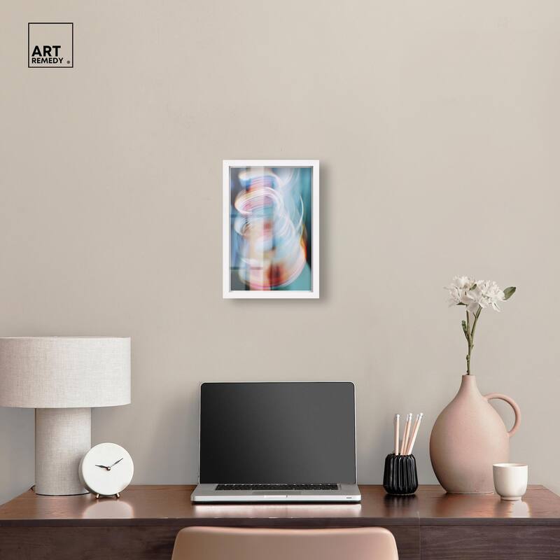 Swirling Light II Shadowbox by Art Remedy