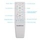 preview thumbnail 12 of 33, 28" Black Modern Dimmable LED Ceiling Fan with Light and Remote