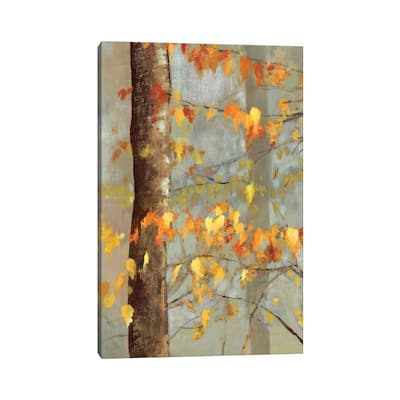 iCanvas "Golden Branches I" by Allison Pearce Canvas Print