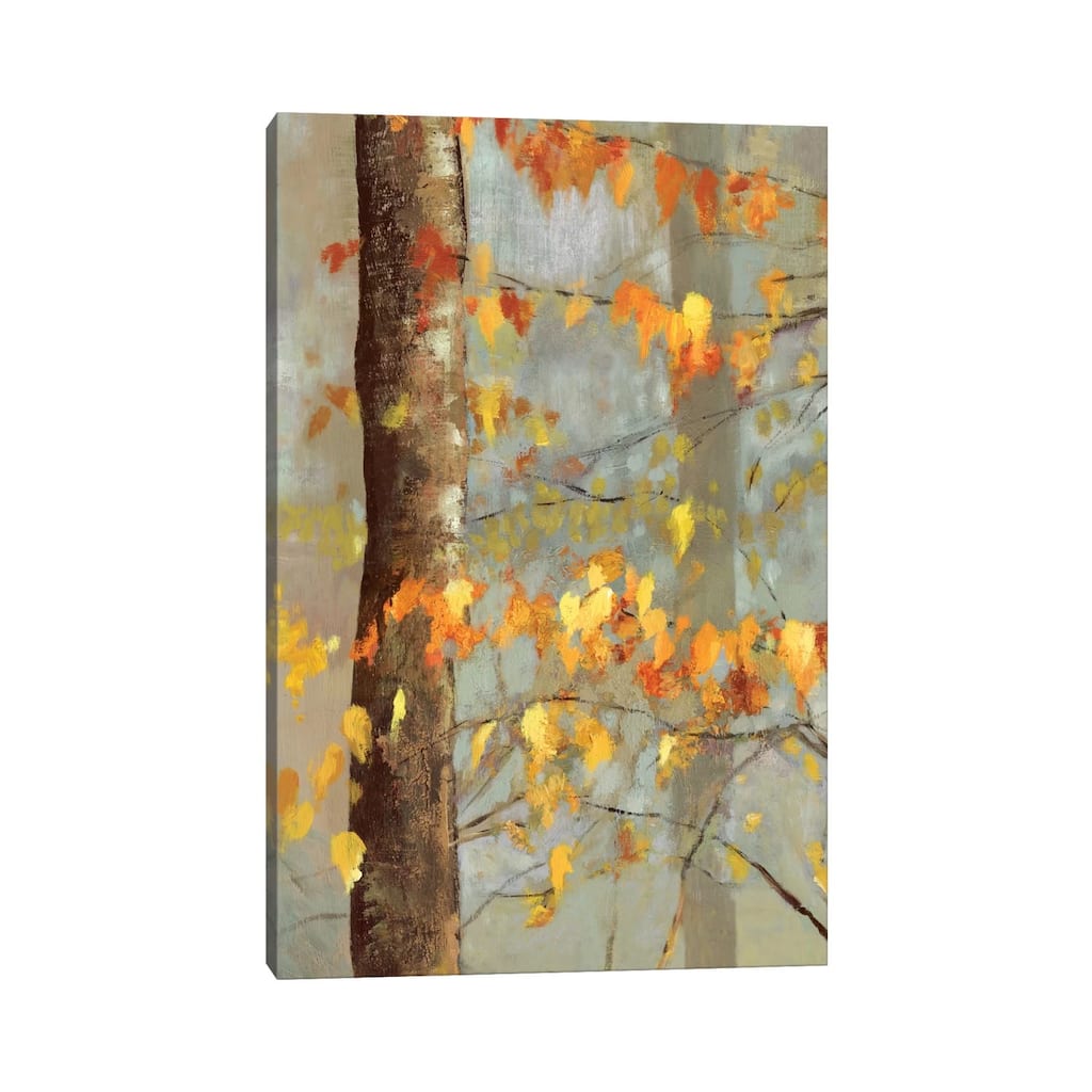 iCanvas "Golden Branches I" by Allison Pearce Canvas Print