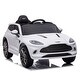 preview thumbnail 7 of 39, Official Licensed Aston Martin 12V Kids Ride-On Car with Remote Control, 4-Wheel Suspension, LED Lights, Music, and USB Port