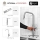 preview thumbnail 26 of 51, STYLISH Single Handle Touchless Pull Down Kitchen Faucet