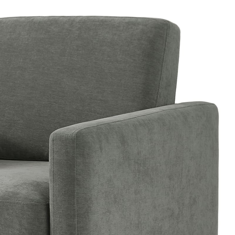 Modern Upholstered Swivel Accent Arm Chair Set of 2