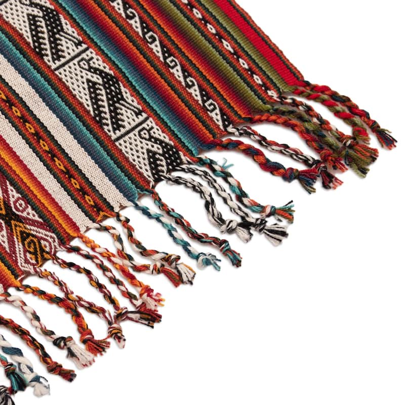 Novica Handmade Inca Icons -Blend Table Runner