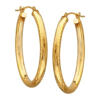 gold hoop earrings 14k yellow hammered gioelli