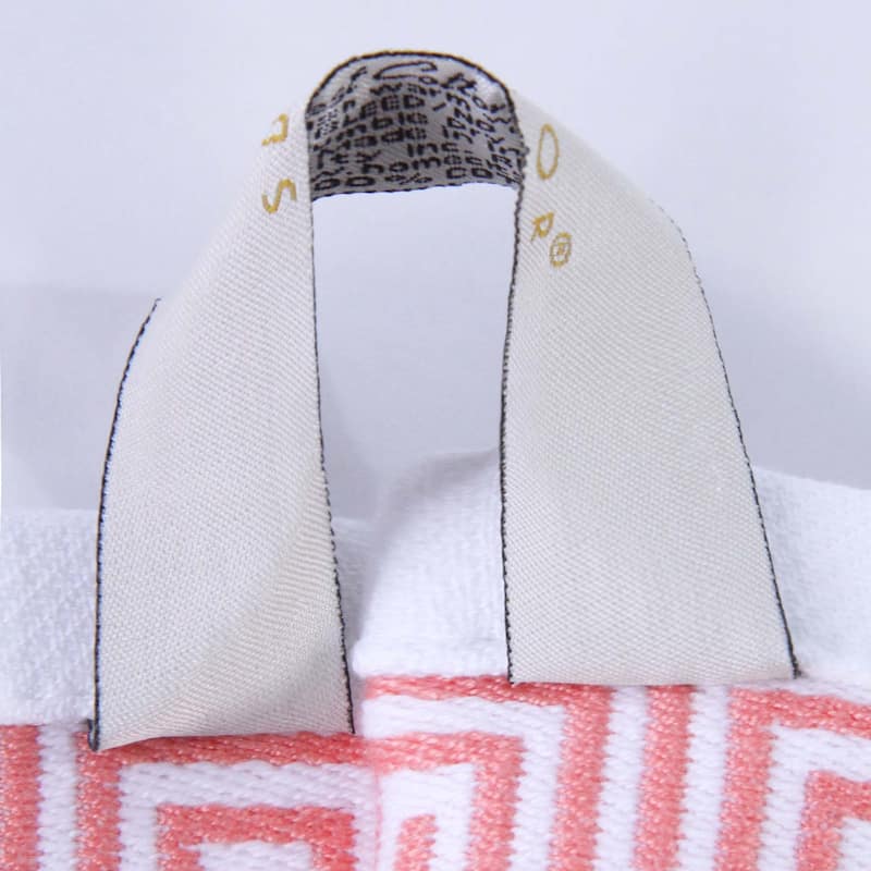 Superior Athens Cotton Floral Border Greek Key 3-Piece Towel Set