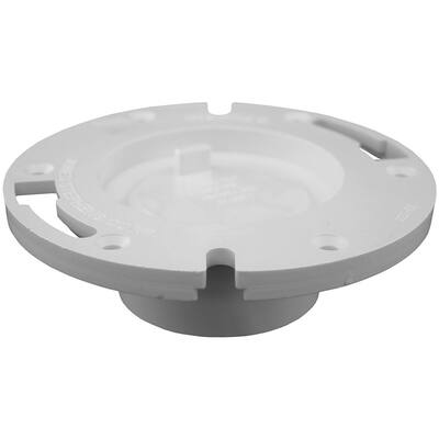 Jones Stephens C52150 3" PVC Over Schedule 30 Pipe Closet Flange with