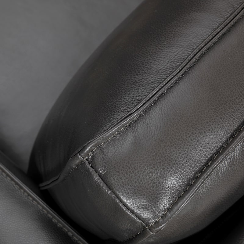 Summit Leather 3 Piece L-Shape Sectional Sofa by Armen Living