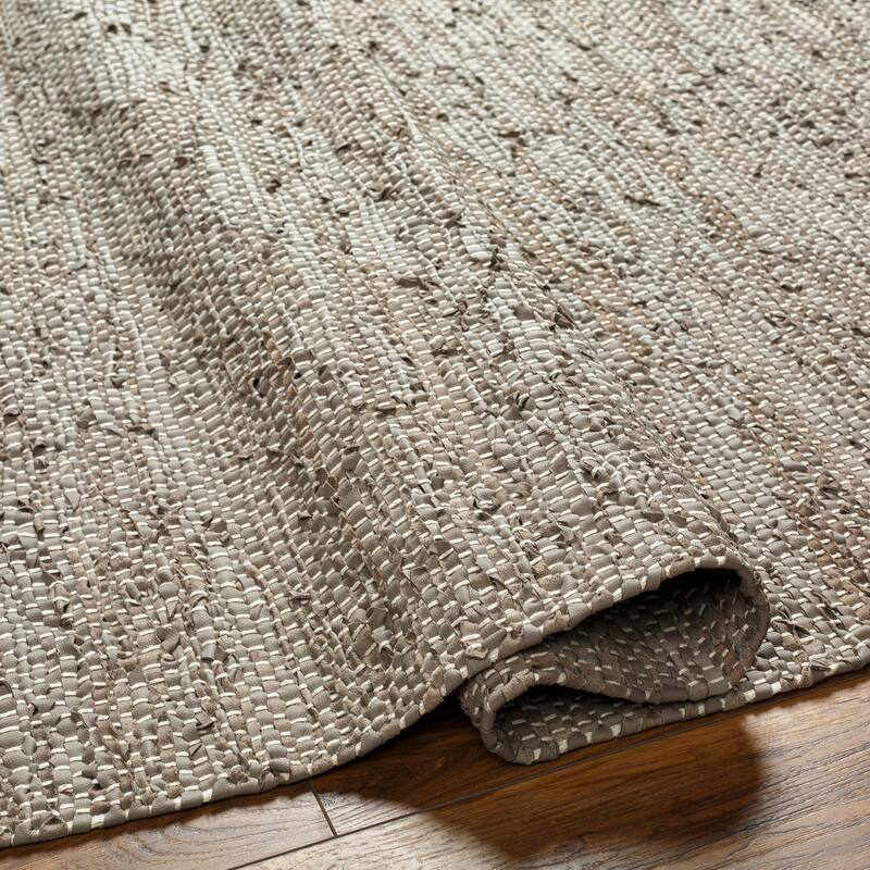 Sheppard Modern & Contemporary Leather Area Rug