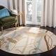 preview thumbnail 45 of 84, SAFAVIEH Handmade Soho Teuta Gardens N.Z. Wool Rug 6' Round - Beige/Multi - Round