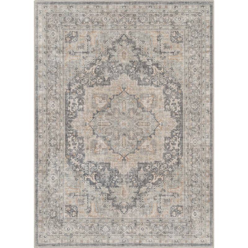 Well Woven Apollo Tirana Medallion Flat-Weave Area Rug