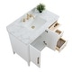 preview thumbnail 5 of 128, Vanity Art 42" Single Sink Bathroom Vanity Cabinet with Engineered Marble Countertop