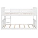 preview thumbnail 24 of 24, Classic Traditional Style Twin Over Twin Bunk Bed with Ladder