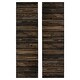 preview thumbnail 4 of 4, Horizontal Slat Board & Batten Exterior Shutters Pair 48" - Slat Black
