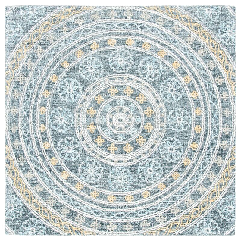 SAFAVIEH Handmade Blossom Sobha Medallion Wool Rug