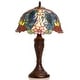 preview thumbnail 15 of 13, Tiffany-style Angel Table Lamp