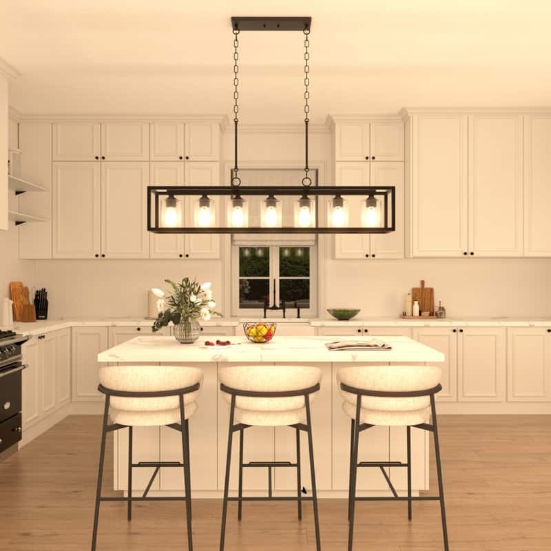 Acroma 7 Lights 52In Modern Kitchen Chandelier - UL - N/A