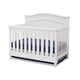 preview thumbnail 6 of 8, Simmons Kids Belmont All-in One Convertible Crib & Rail Set White