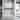 Modern Aluminum Sliding Shower Door with Tempered Glass by GDFStudio