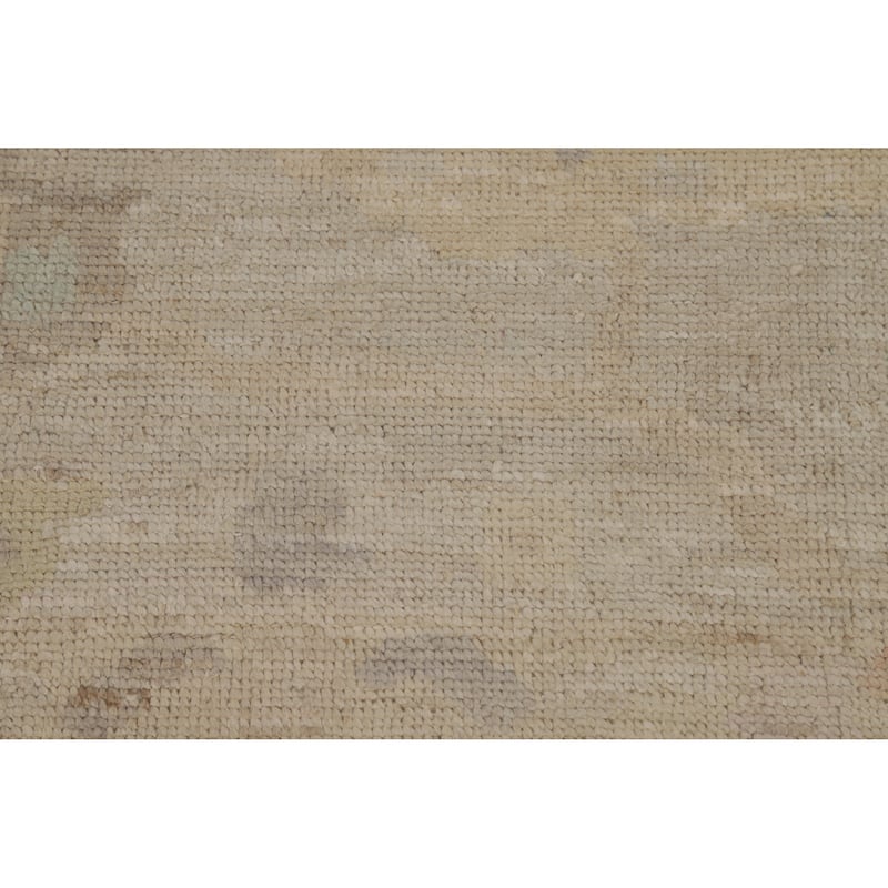 Oushak Turkish Area Rug Hand-Knotted Wool Carpet - 7'9"x 9'11"