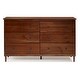 preview thumbnail 7 of 39, Middlebrook Bullrushes 6-drawer Solid Wood Dresser