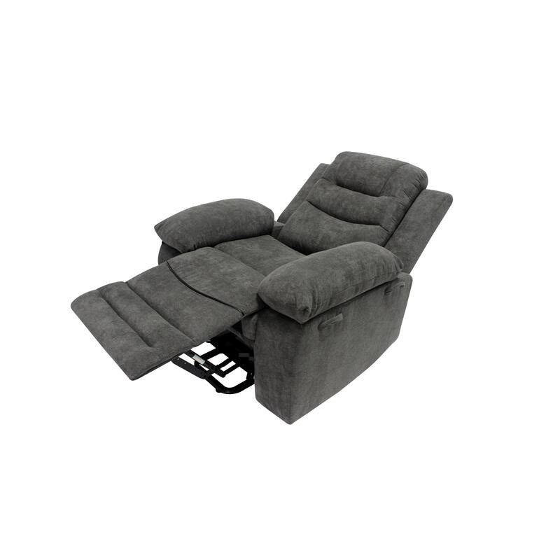 Hank Contemporary Power Reclining Lift Chair - Grey