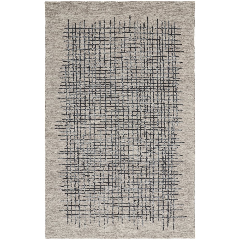 Grand Bazaar Carrick Hand Tufted Abstract Transitional Area Rug