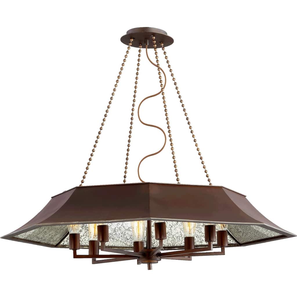 Quorum International Espy 8 Light 32" Wide Chandelier