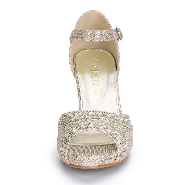 glitter rhinestone sandals