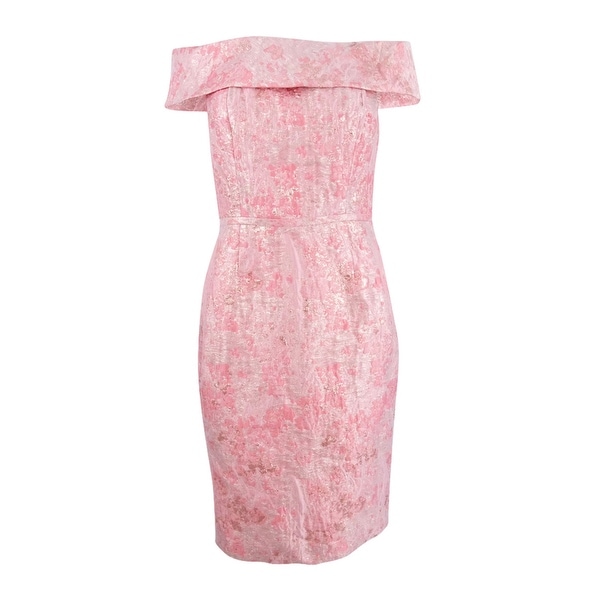 calvin klein brocade dress