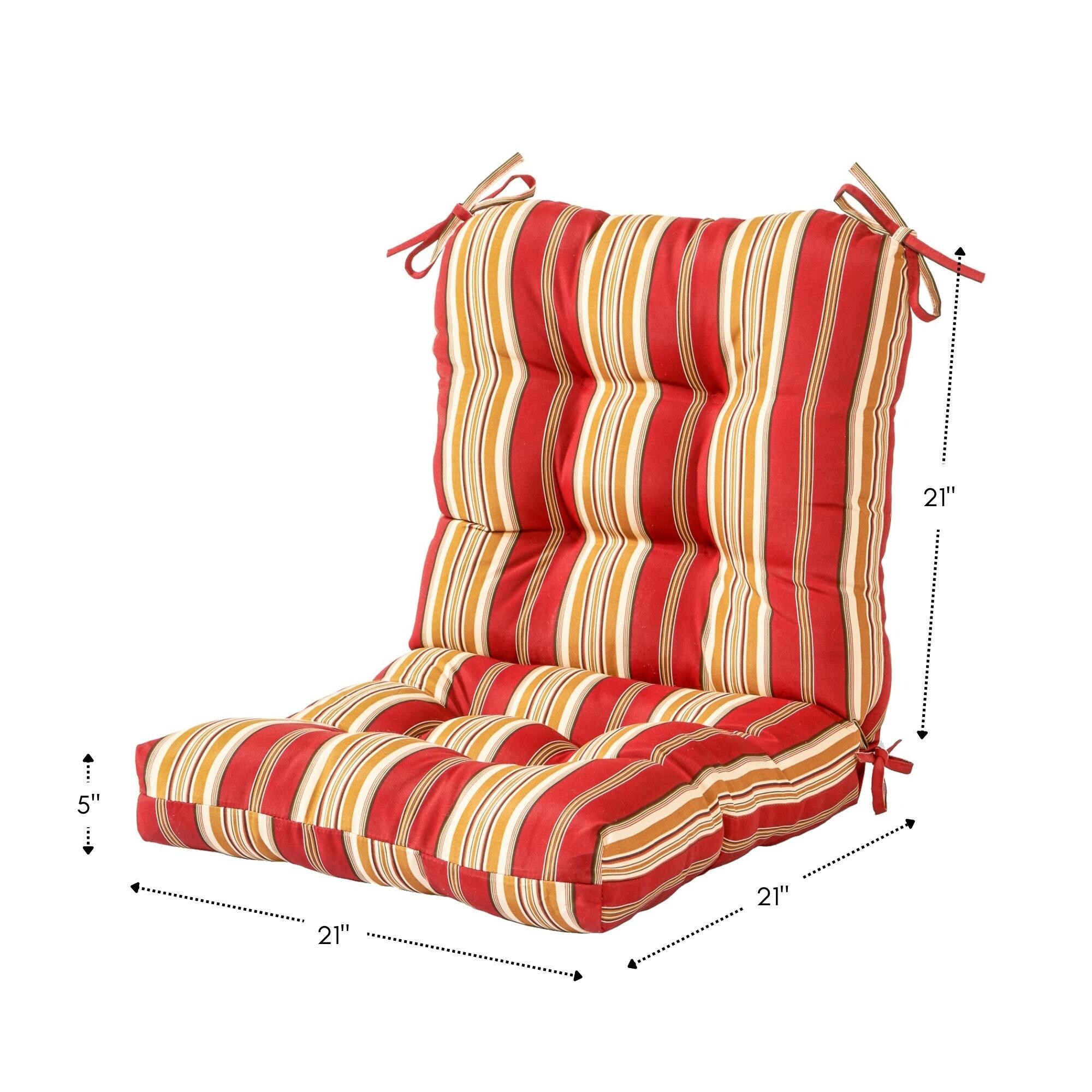 21 inch x 42 inch Outdoor Seat Back Chair Cushion Cushion Only Bed Bath Beyond 22751136