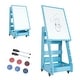 preview thumbnail 1 of 7, Kids Standing Art Easel Dry-Erase Board Double Sided Chalkboard