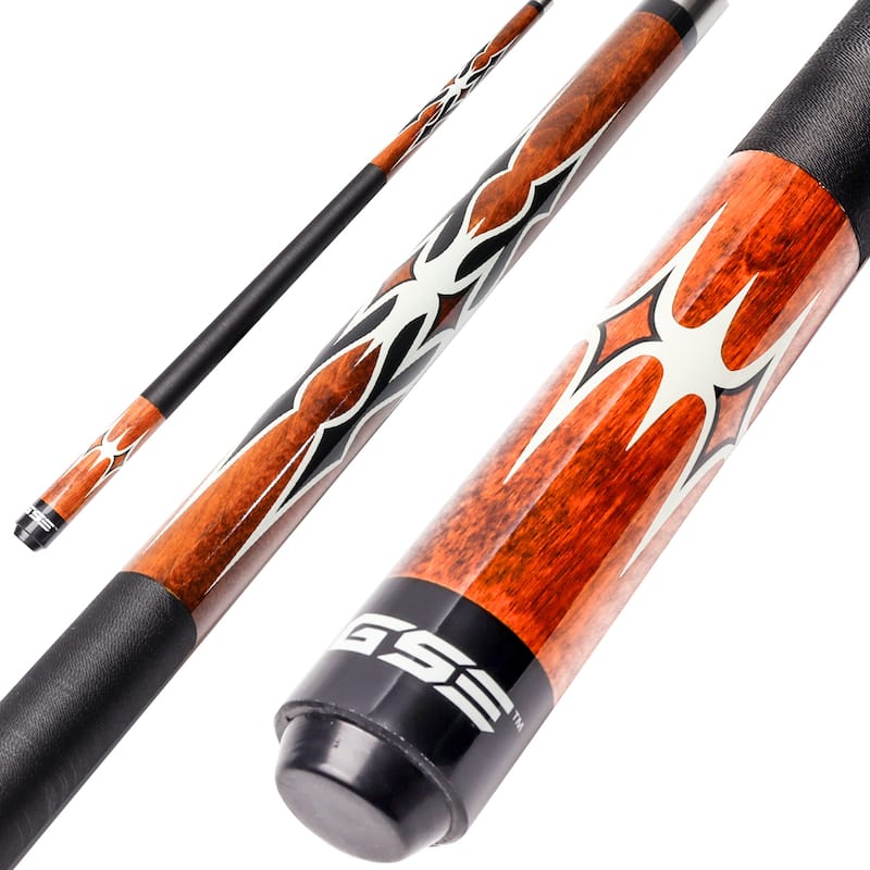 GSE™ 58" 2-Piece Canadian Maple Hardwood Billiard Pool Cue Stick for Men/Women.Great for House Game Room or Commercial Bar Use