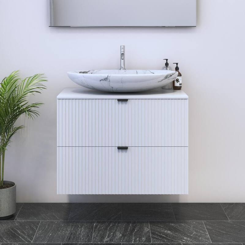 Nicole 2S 80 Floating Bathroom Vanity (32" Width)